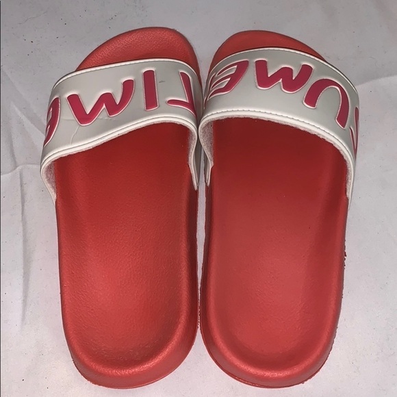 Summertime slides pink & white size - L 39/40 - Picture 2 of 4